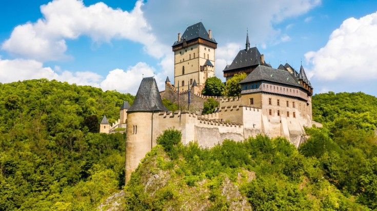 Karlstejn Castle was founded in 1348 by King Charles IV. Include visiting Karlstejn Castle in your Czech Republic.