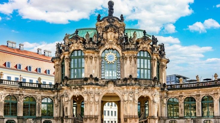 Visit the stunning Zwinger Palace in Dresden during your 12 days in Germany.