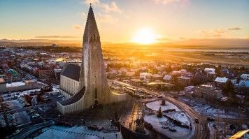 Explore Reykjavik’s city center during your 6 days in Iceland.