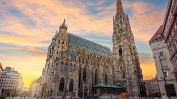 St. Stephen's Cathedral, located in the heart of Vienna.