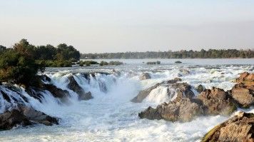 It is considered the widest waterfall in the world, stretching across nearly 10 kilometers during the rainy season. Visit the Khone Phapheng Falls with its mighty waters