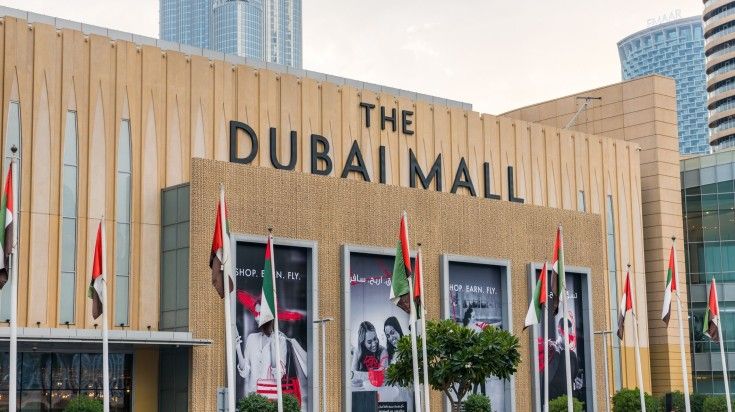 The Dubai Mall is a place often visited when spending 5 days in Dubai.