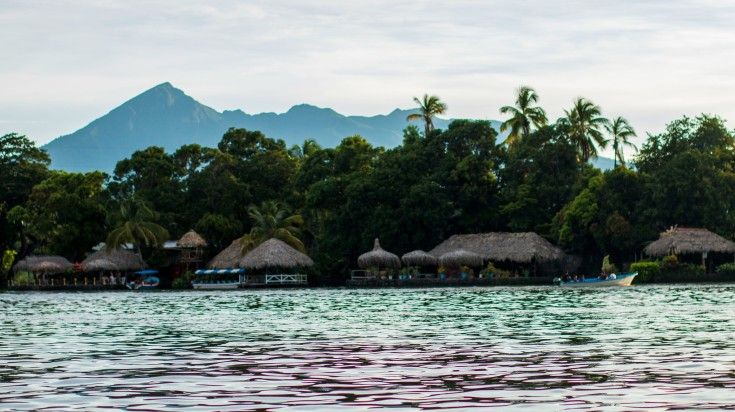 The Granada islets are a group of 365 small islands formed due to the explosion of Mombacho volcano. One of the islets of Granada in Nicaragua