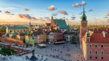 See the Royal Castle in Warsaw while spending one week in Poland.