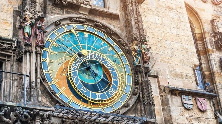 See the Astronomical Clock while spending 10 days in Czech Republic.
