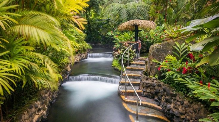 Tabacon Hot Springs is a must-visit when spending 11 days in Costa Rica. Tabacon Hot Springs, a must visit when spending 11 days in Costa Rica.