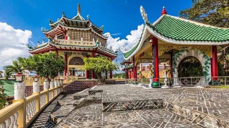Taoist Temple in Cebu, visited when spending 4 days in the Philippines.