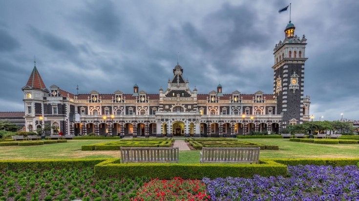 The Larnach Castle is popular to visit when spending 8 days in New Zealand.