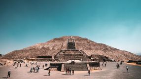 Visit Teotihuacan archaeological complex while spending 4 days in Mexico.