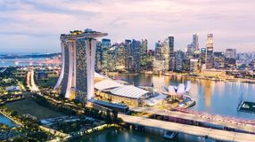 Enjoy the sunset view from Marina Bay while spending 4 days in Singapore.