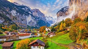 Visit beautiful Lauterbrunnen while spending 4 days in Switzerland.