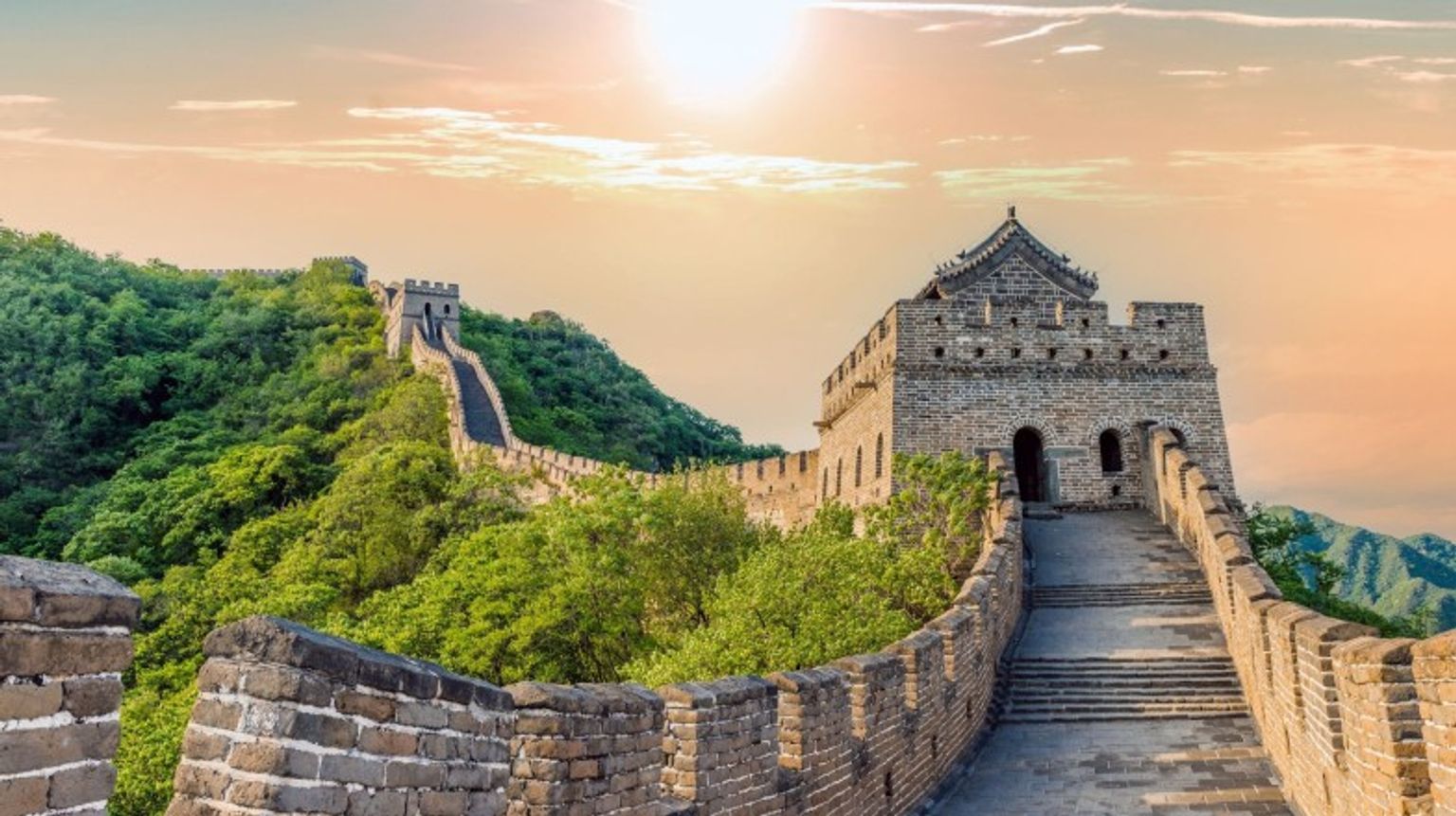 See a section of the Great Wall while spending 5 days in China.