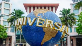 See the big globe at Universal Studios while spending 5 days in Singapore.