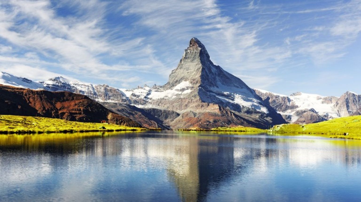 Hiking the Matterhorn or going on a relaxing walk around Lake Stellisee is possible during an 8-day trip to Switzerland. See the Matterhorn and Lake Stellisee while spending 8 days in Switzerland.