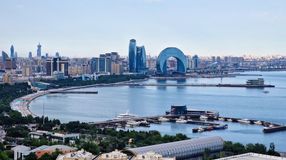 The cityscape of Baku is a view worth staying in Azerbaijan for a week
