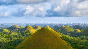 Chocolate Hills in Bohol Island is a must-visit when spending 4 days in the Philippines.