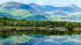 The view of Killarney National Park in Ireland in March.