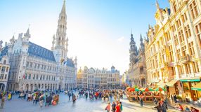Grand Place square, a must visit when spending 4 days in Belgium.
