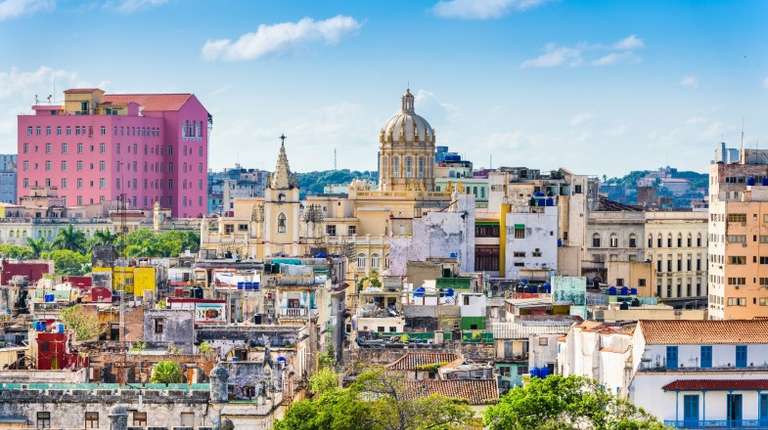 Havana, Cuba downtown skyline Cuba in December