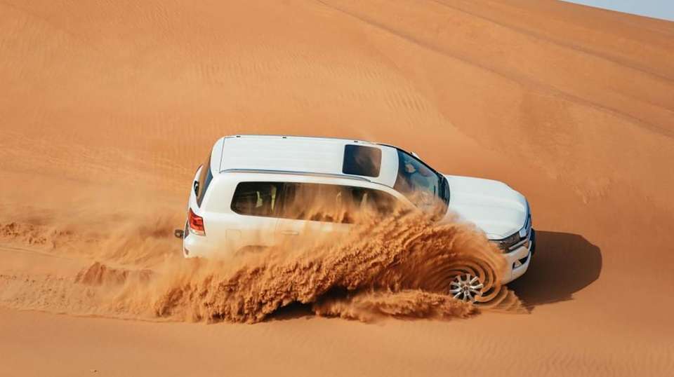 Dubai: Desert Safari, Camel Ride, and Quad Bike Tour - Excursion Point Tourism Llc - UAE - Image 1