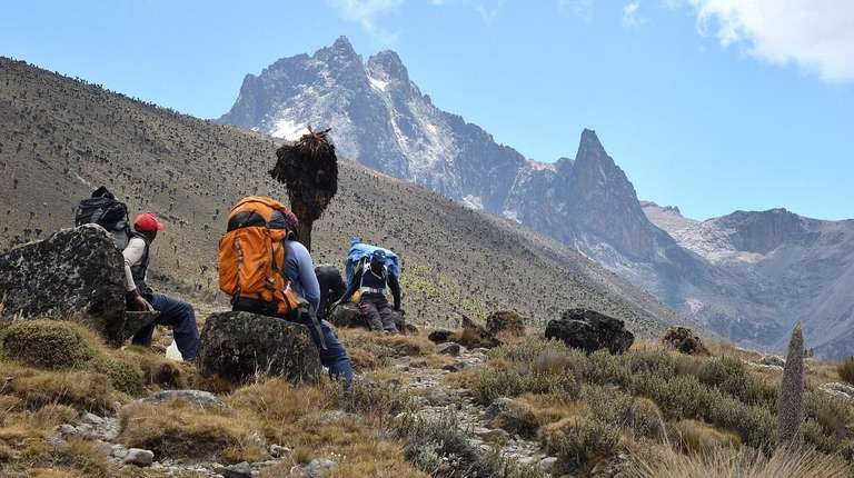 5 Days Mt. Kenya Trek - Sirimon - Naromoru trip - alternative tour available