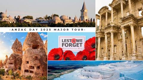 Anzac Day - Major Tour - 11 Days