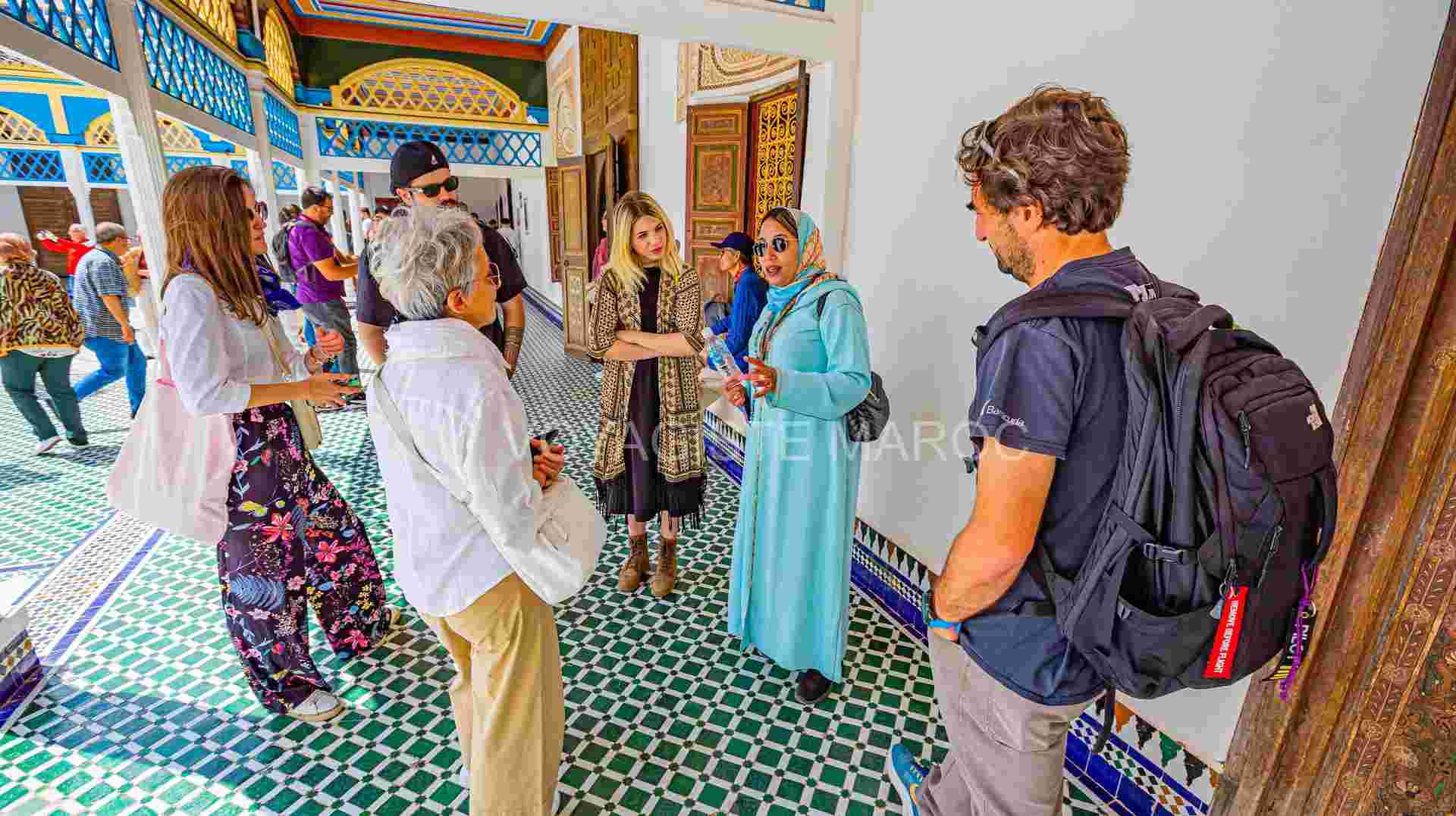 Marrakech: Bahia Palace, Madrasa Ben Youssef, Medina Tour