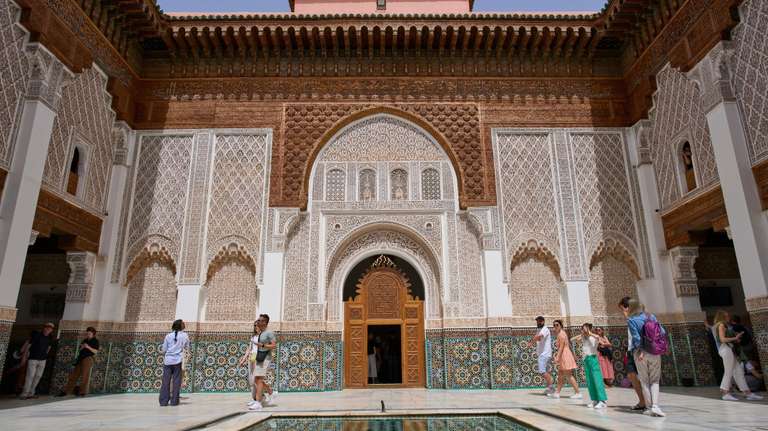Marrakech Heritage: Madrasa, Secret Garden and Medina Tour trip - alternative tour available