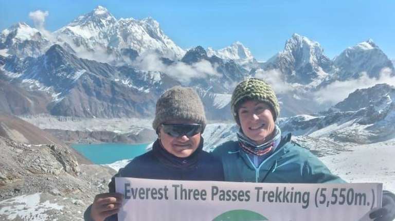 Everest Three Passes Trek trip - alternative tour available