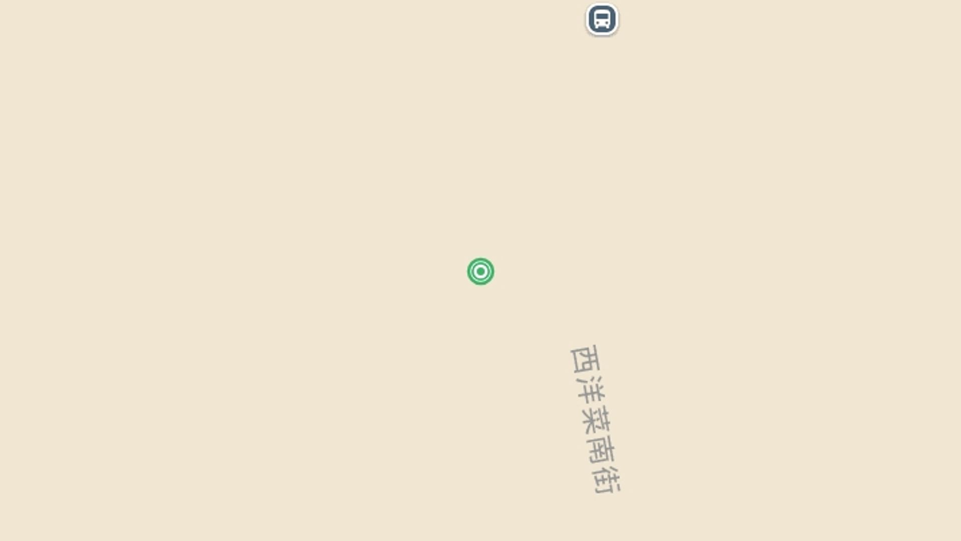 A map showing the tour itinerary for the trip: Discover Hong Kong, starting in Hong Kong, Hong Kong and ending in Hong Kong, Hong Kong going through 1 other destinations.