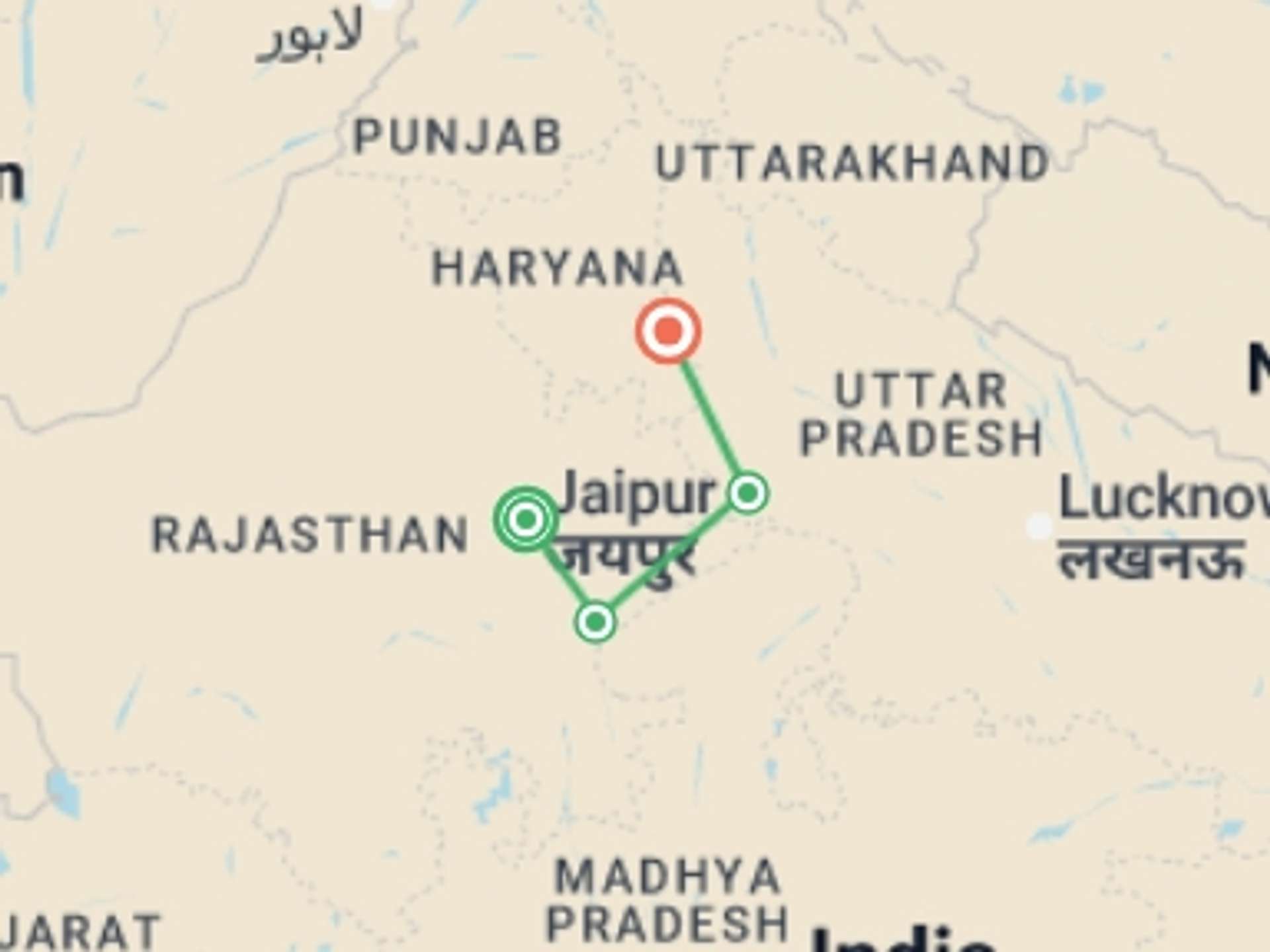 India 6-Day tours
