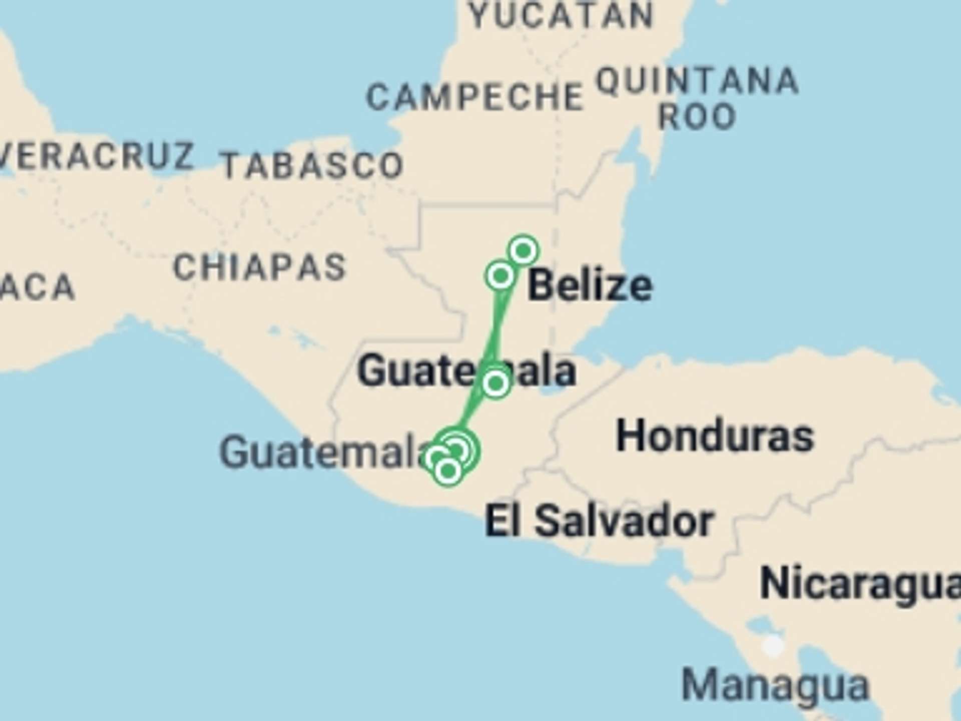 Central America 7-Day tours