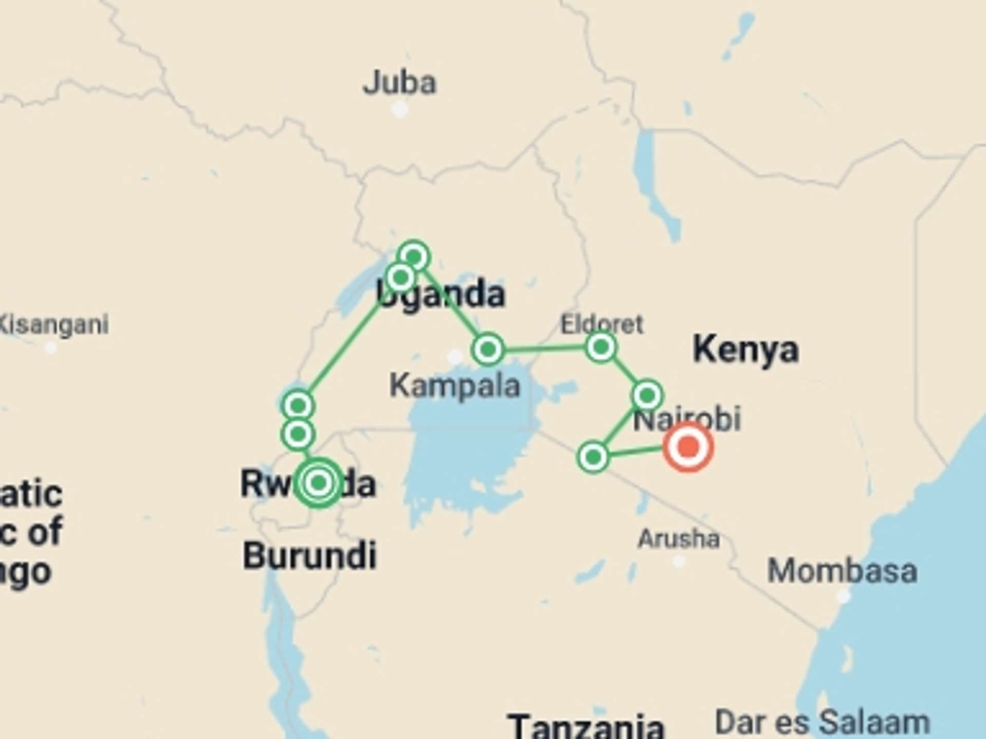 Nairobi 15-Day tours