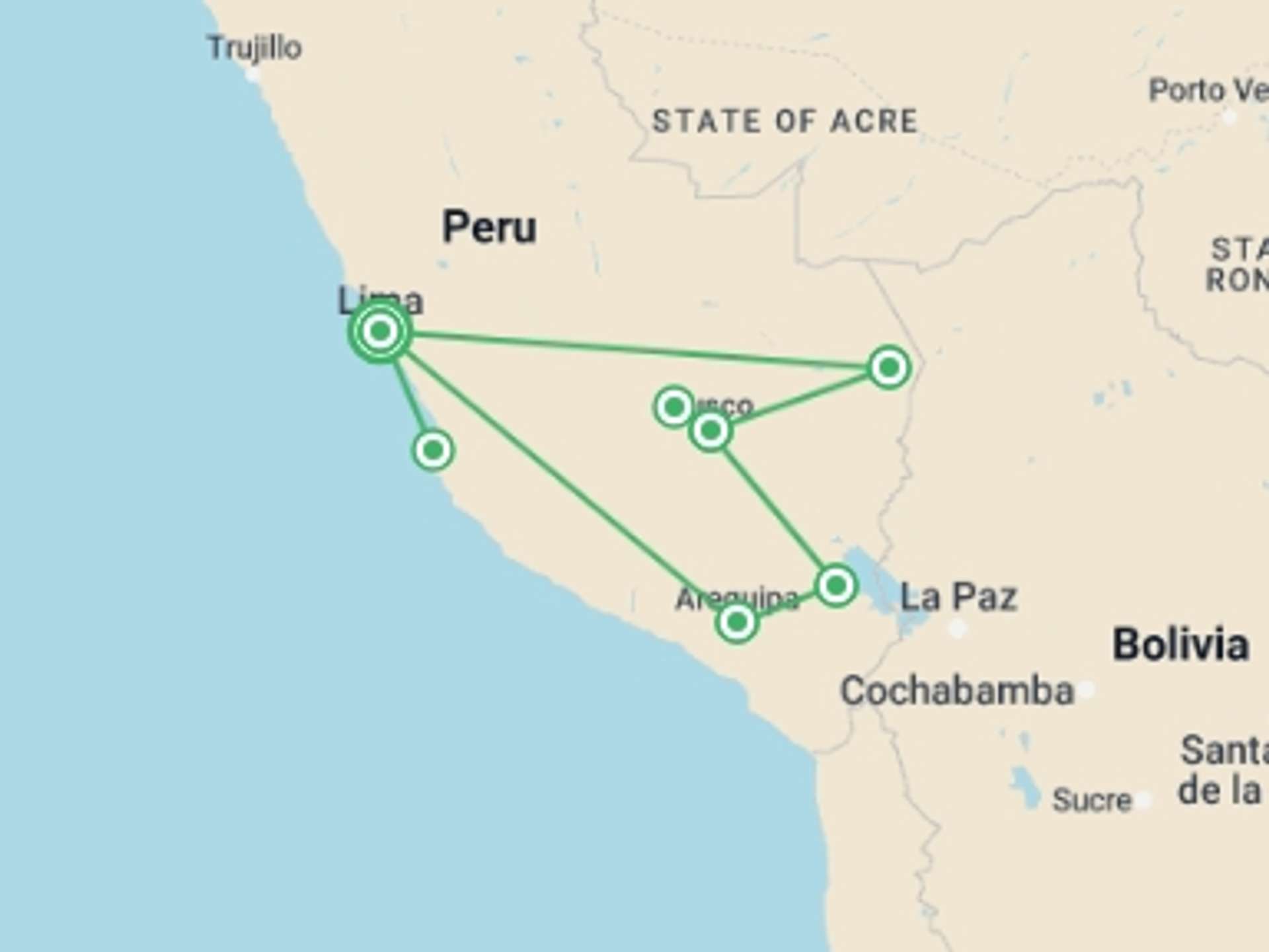 South America 15-Day tours