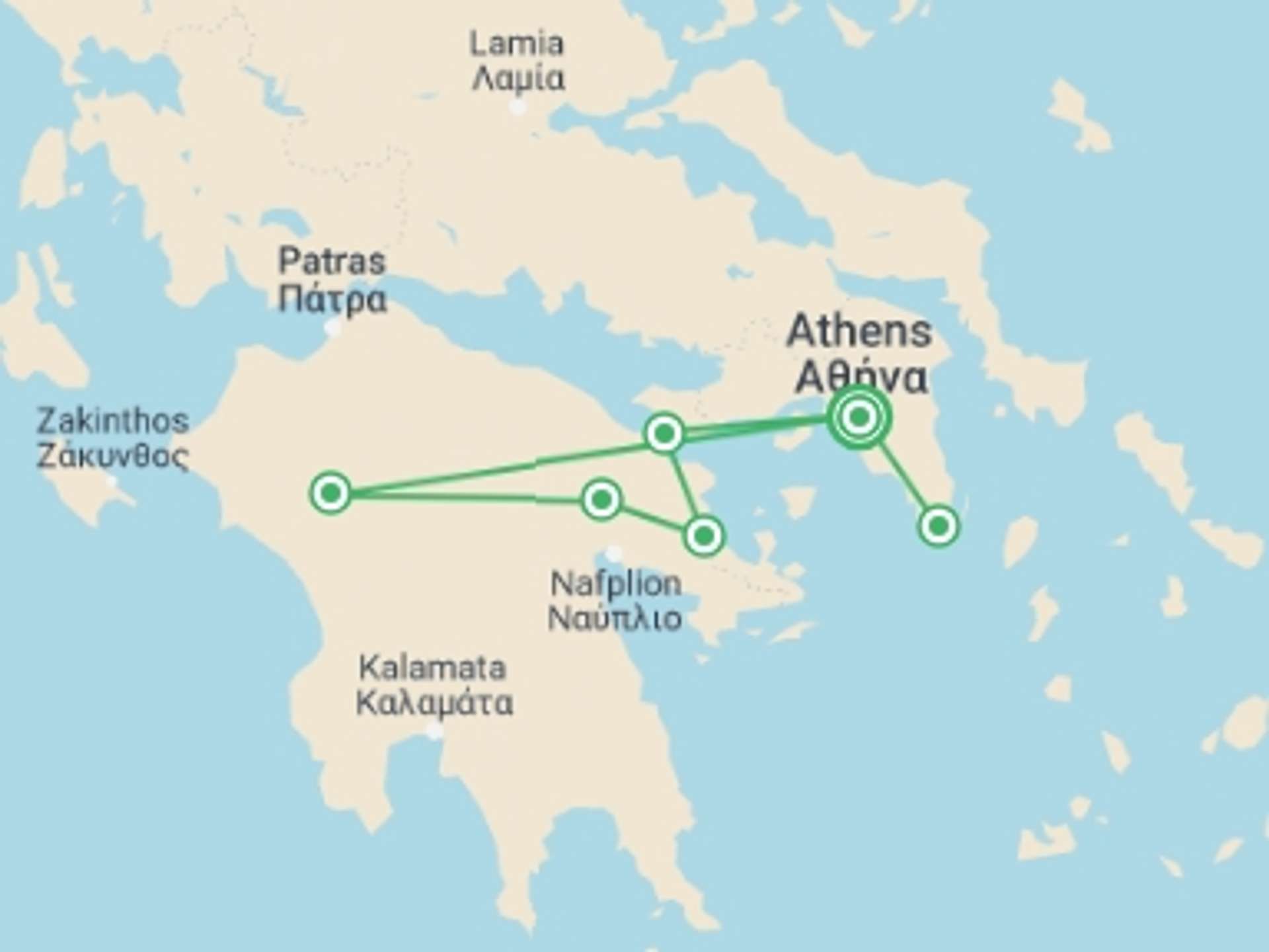 Greece 3-Day tours