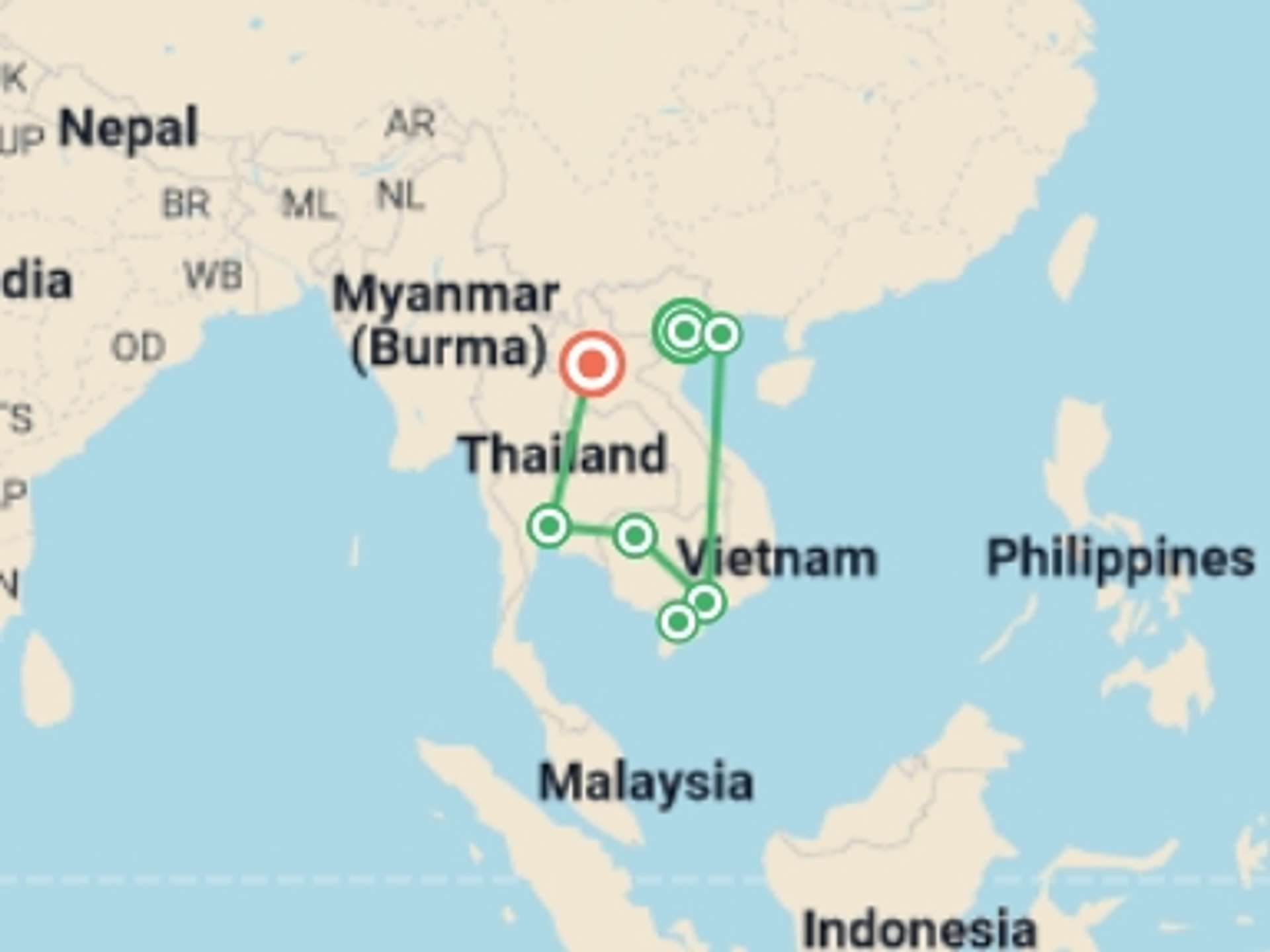 Halong Bay 15-Day tours