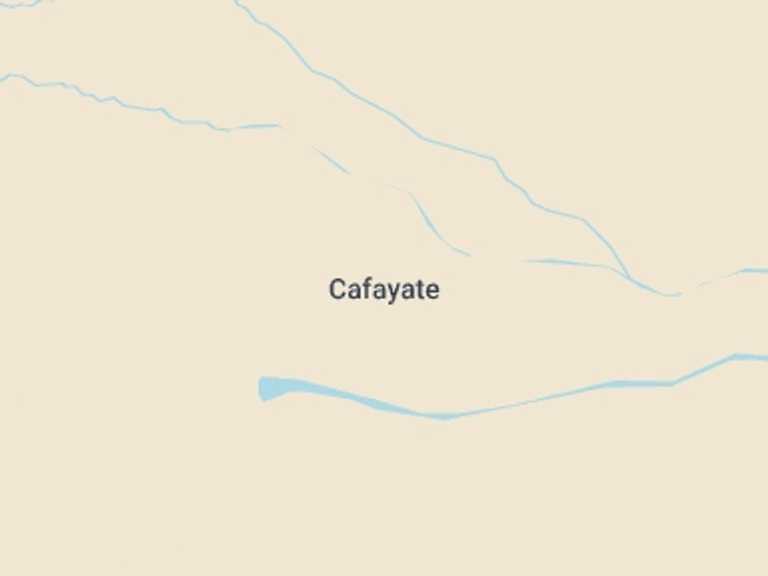 Map itinerary of Cafayate Tour in January 2026 with 1 destination visits for the trip: Cafayate Day Tour from Salta