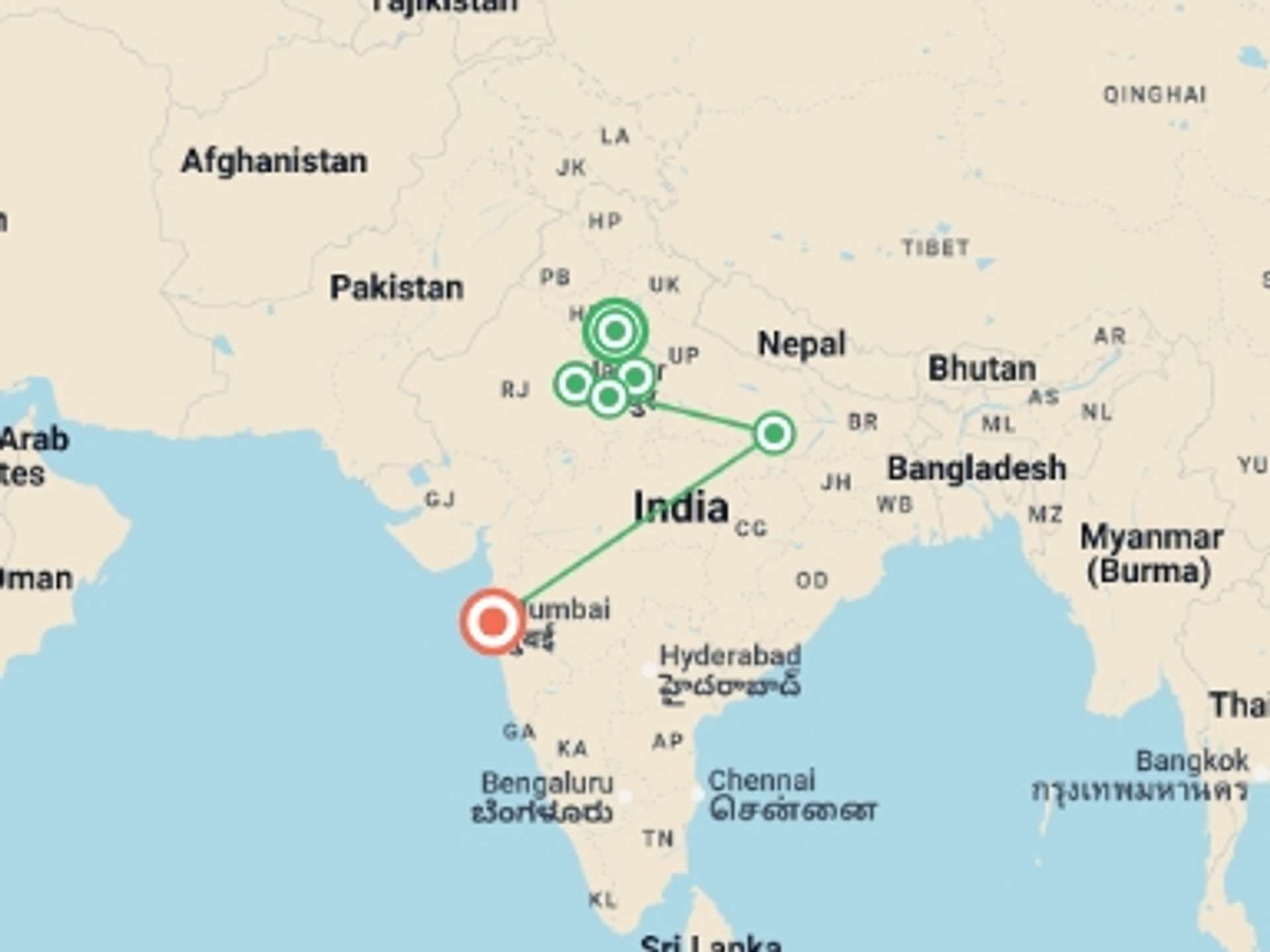 New Delhi 10-Day tours