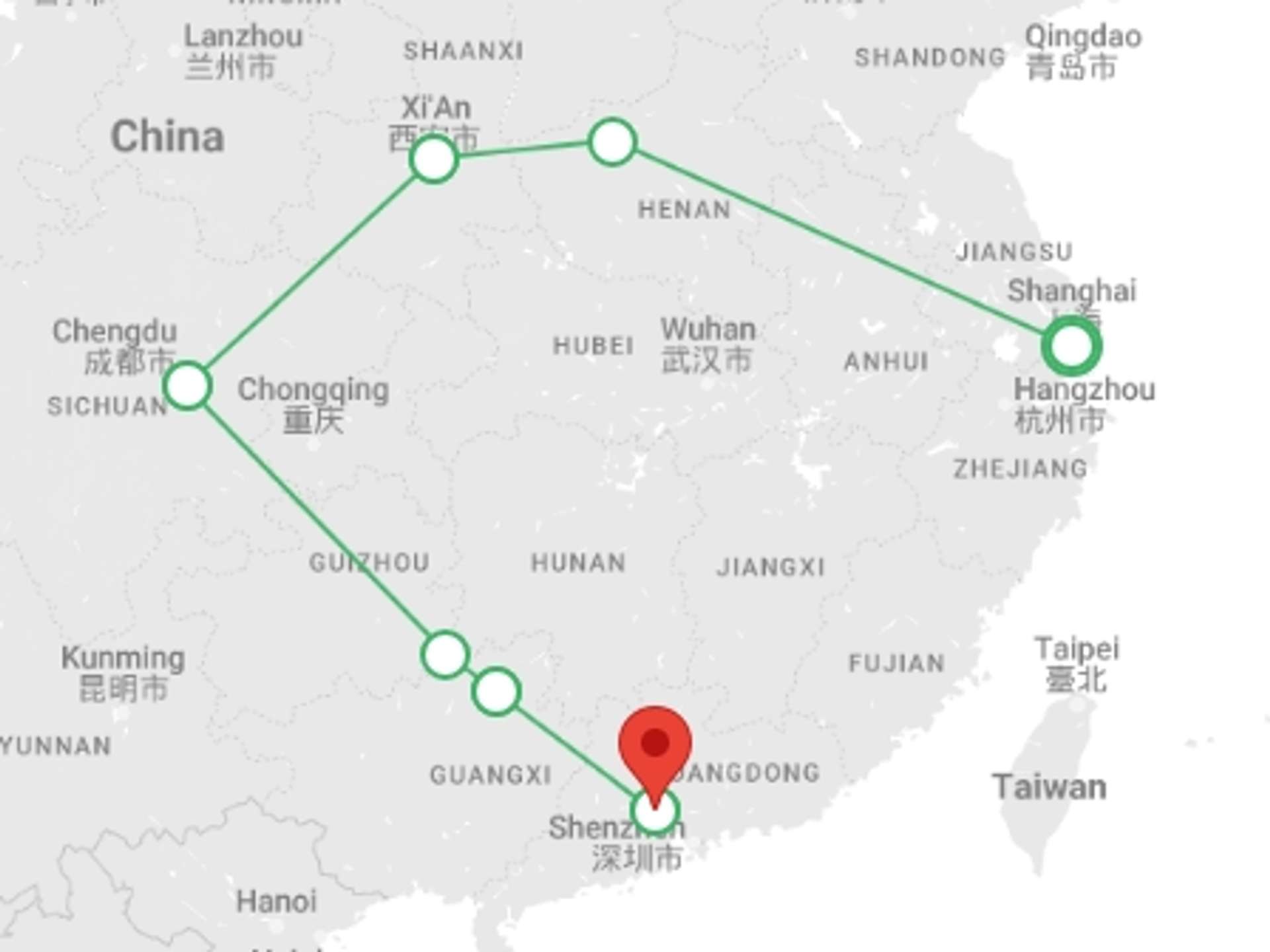Shanghai 12-Day tours