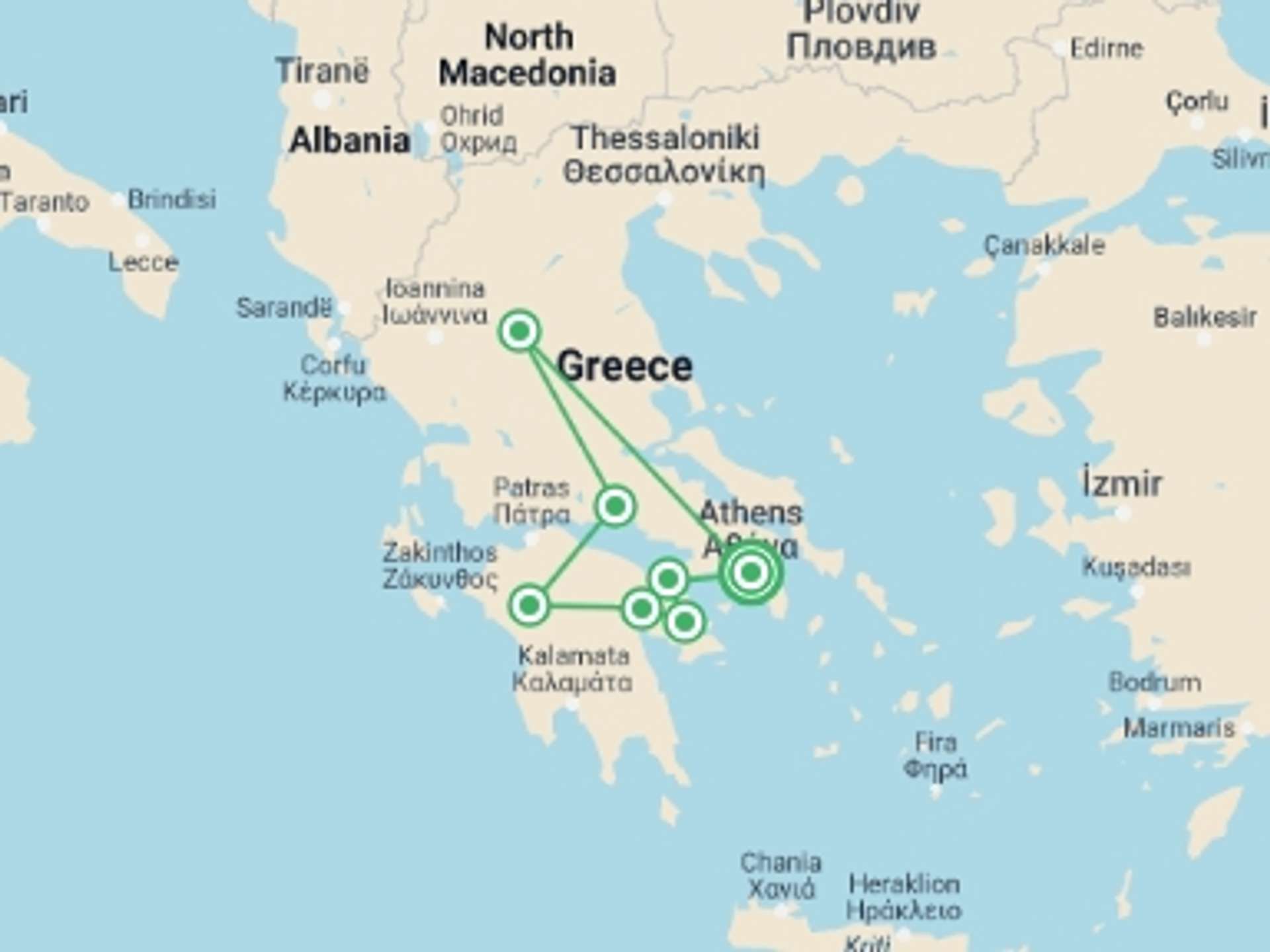 Greece 5-Day tours