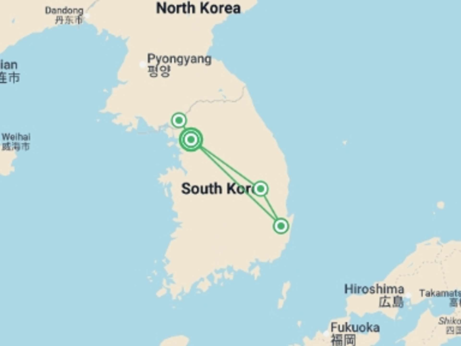 South Korea 7-Day tours