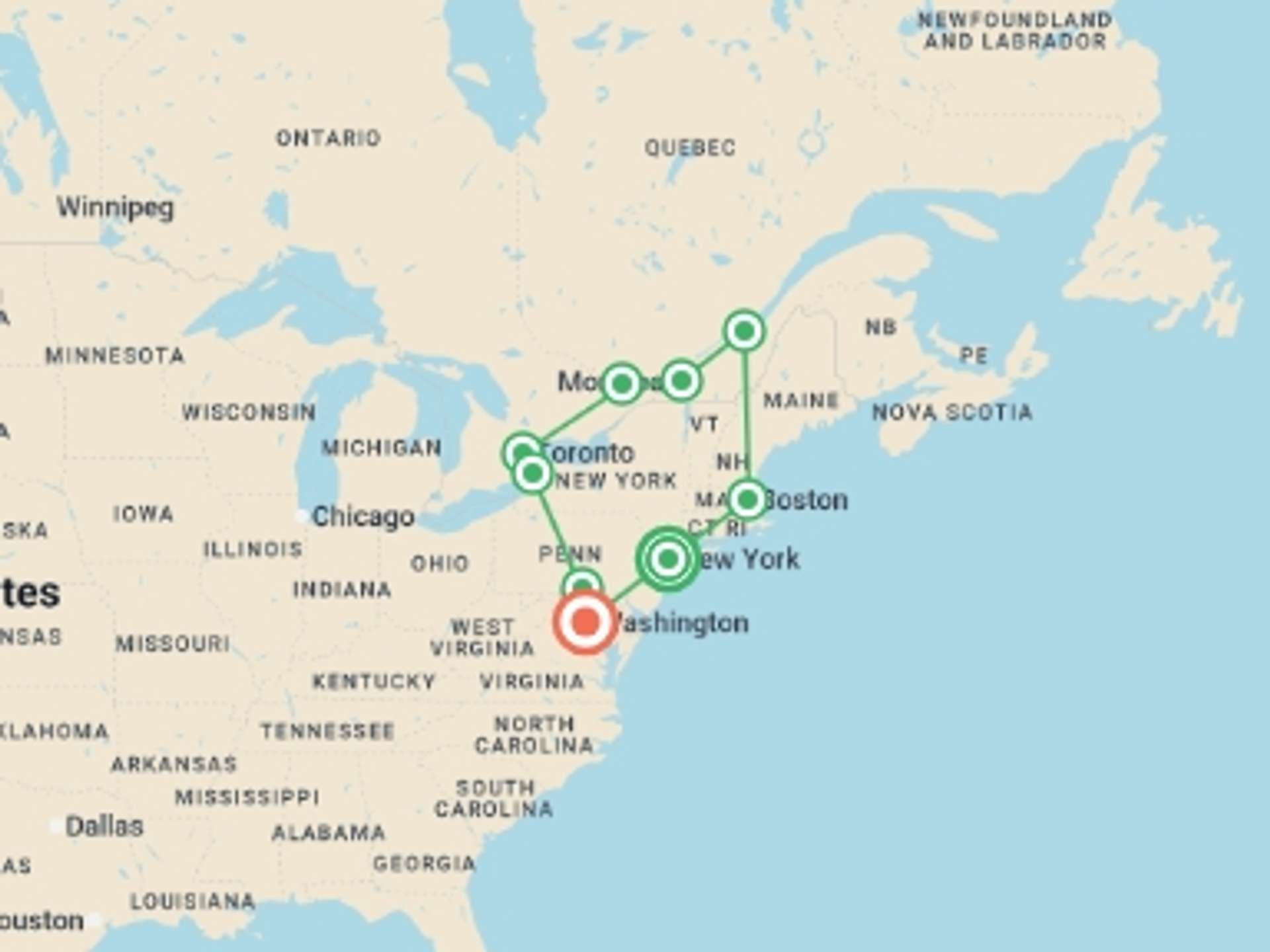 Canada 11-Day tours