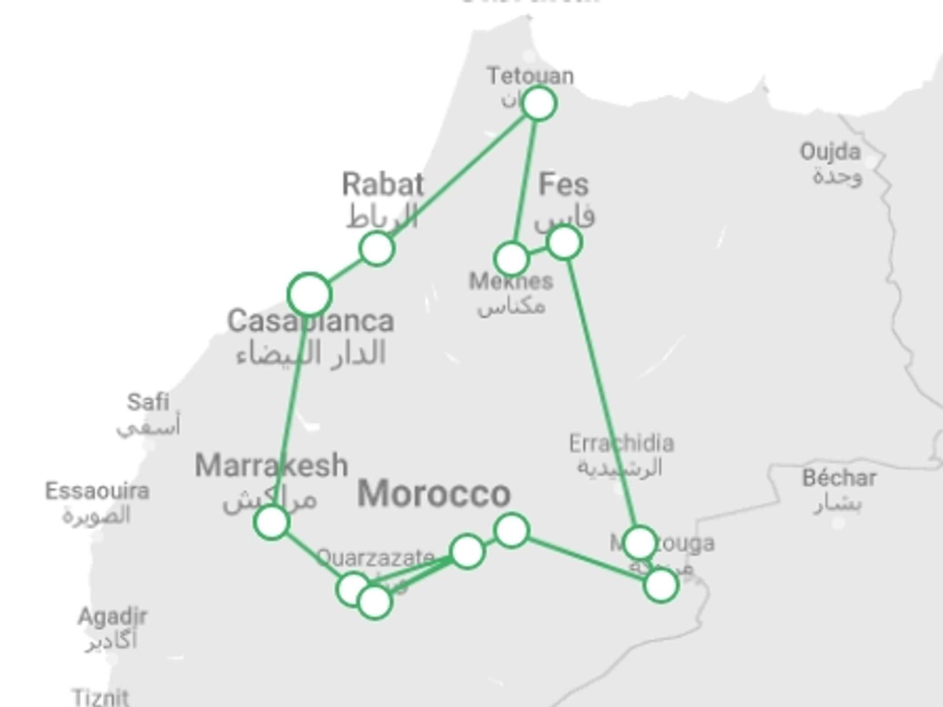 Casablanca 10-Day tours