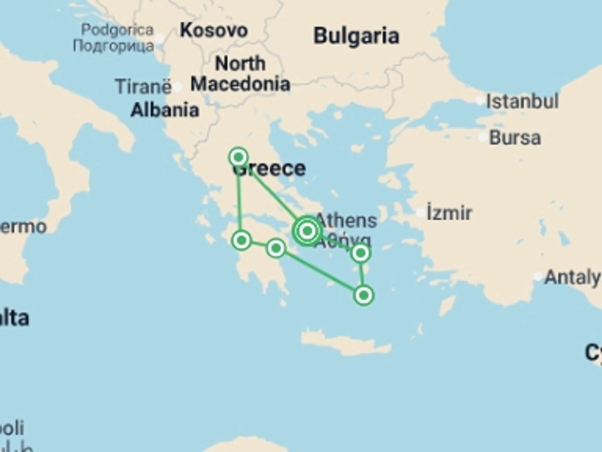 Athens 14-Day tours