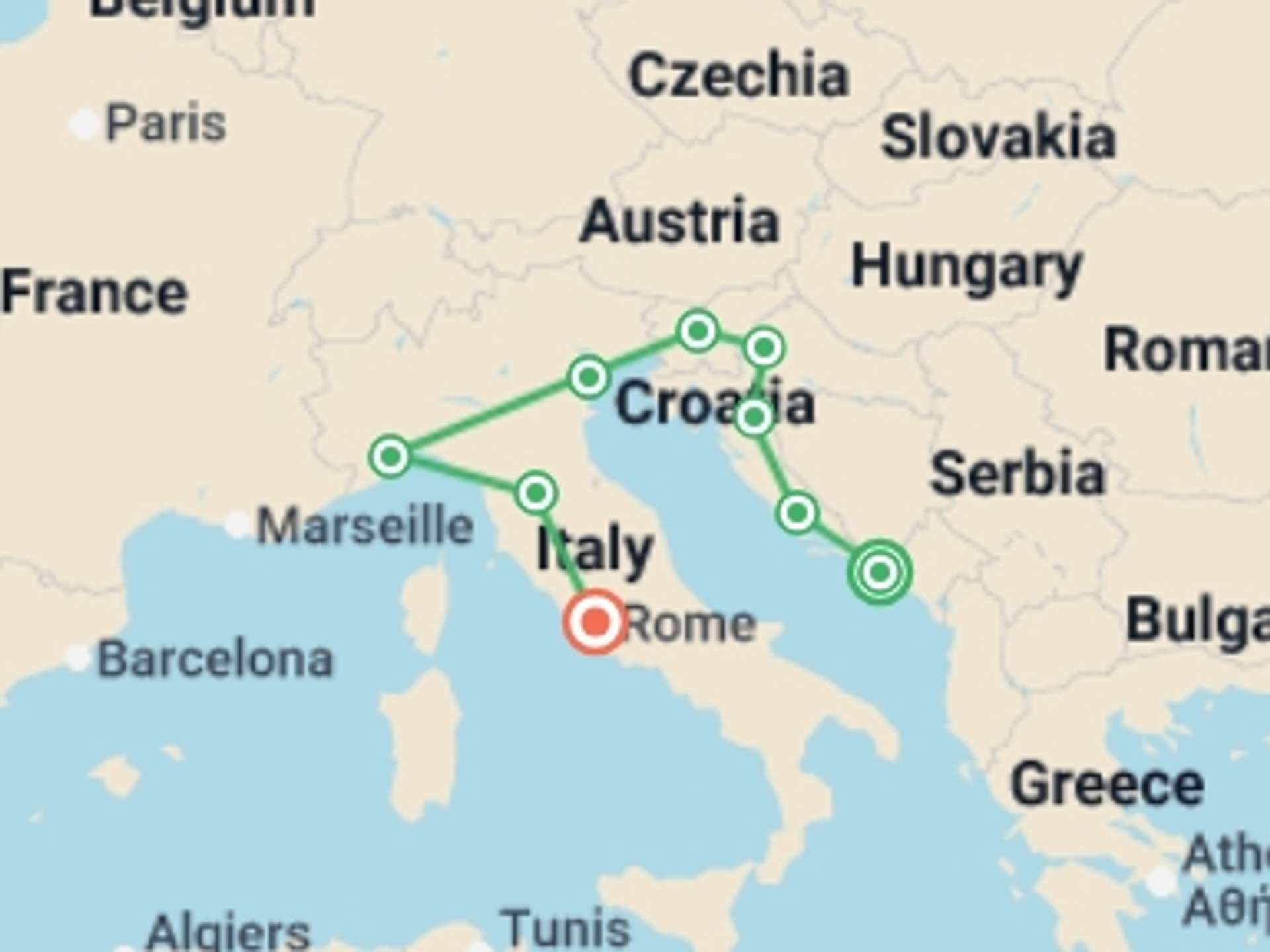 Rome 17-Day tours