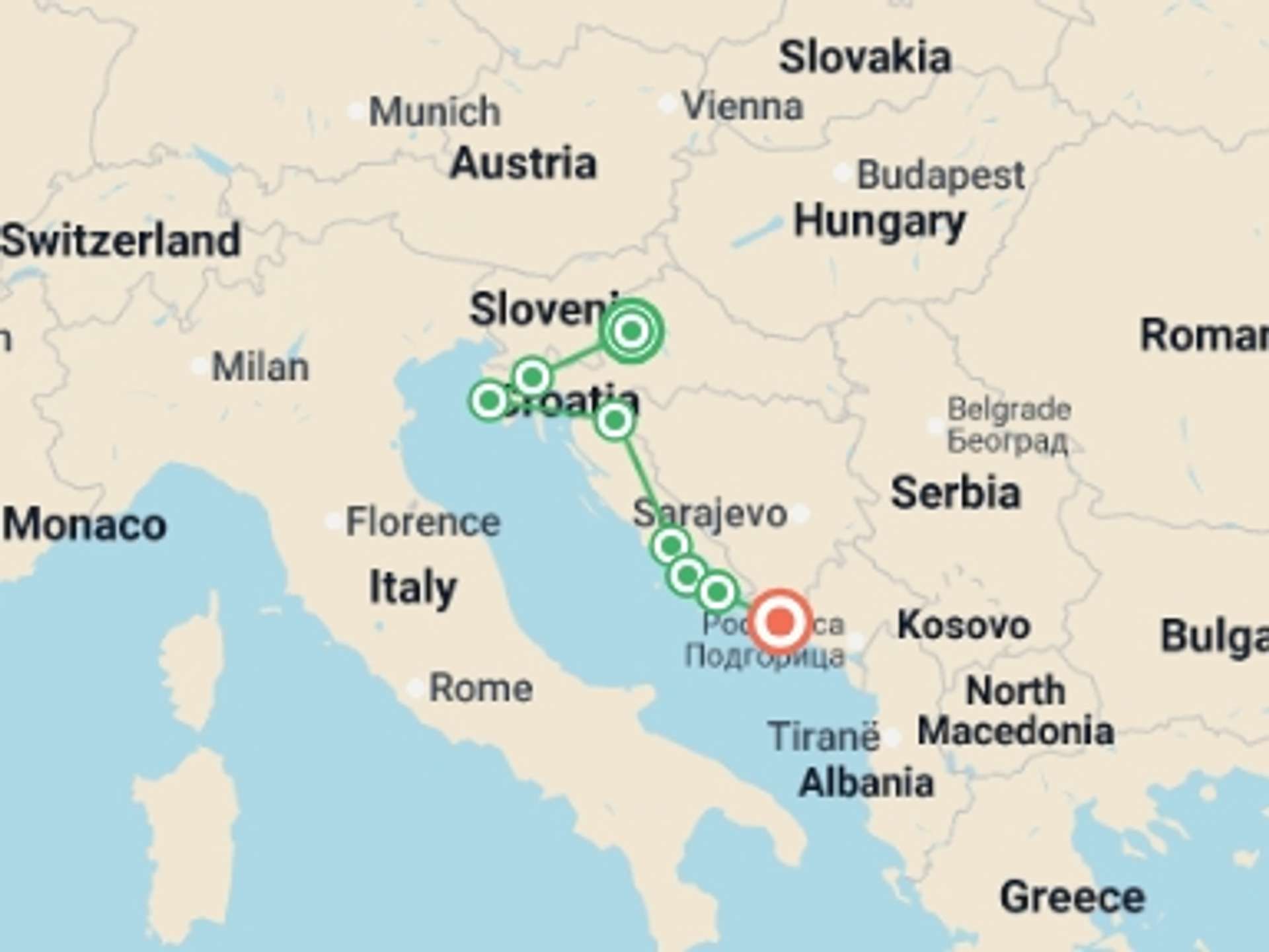 Croatia 14-Day tours