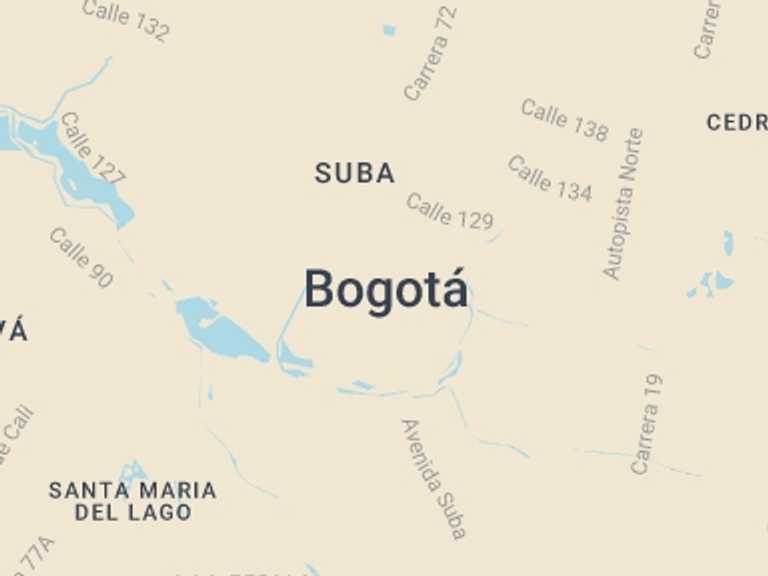 Map itinerary of South America Tour in August 2026 with 1 destination visits for the trip: Bogotá: Tejo Game and Local Beer Unlimited