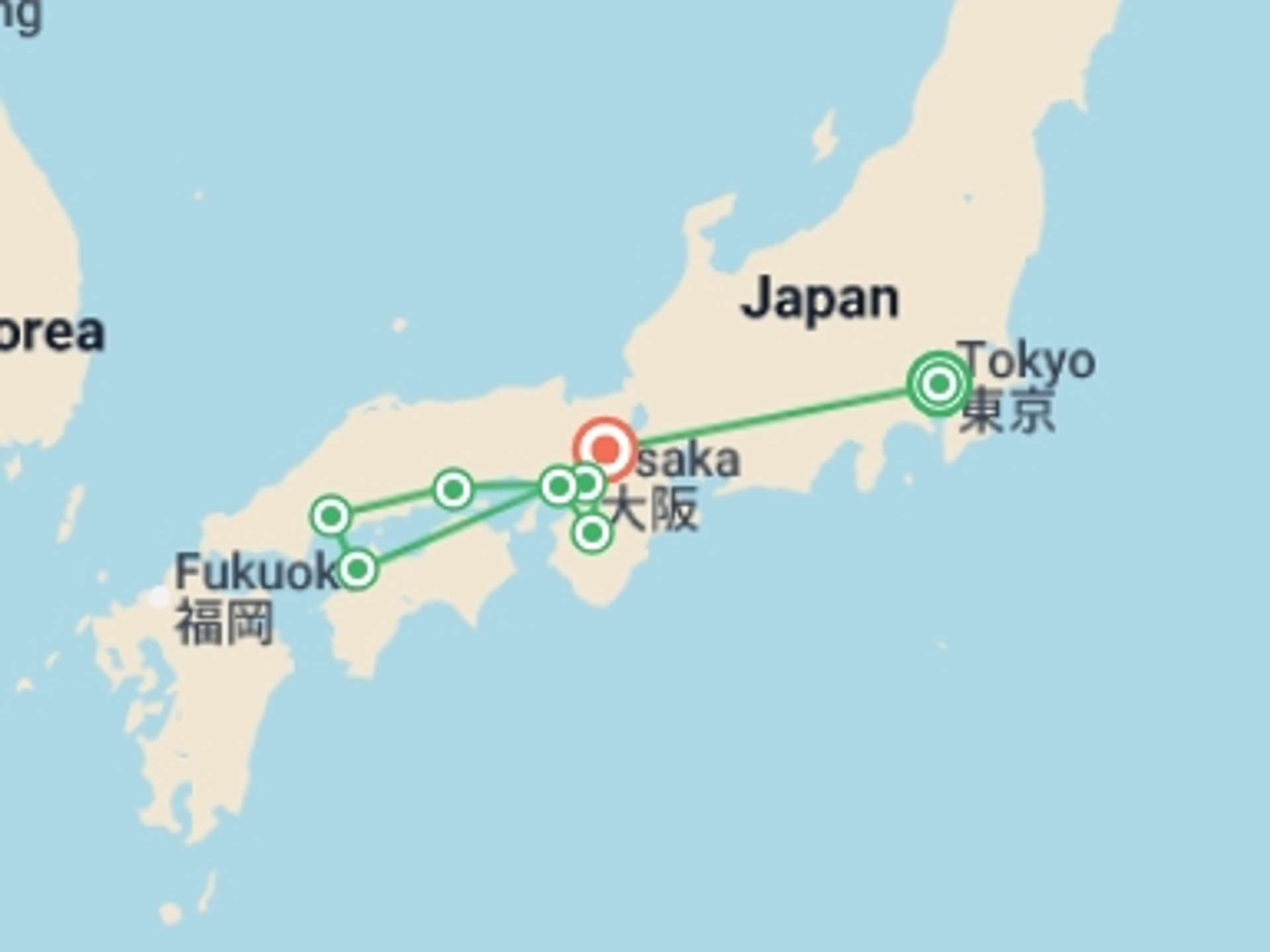Osaka 11-Day tours