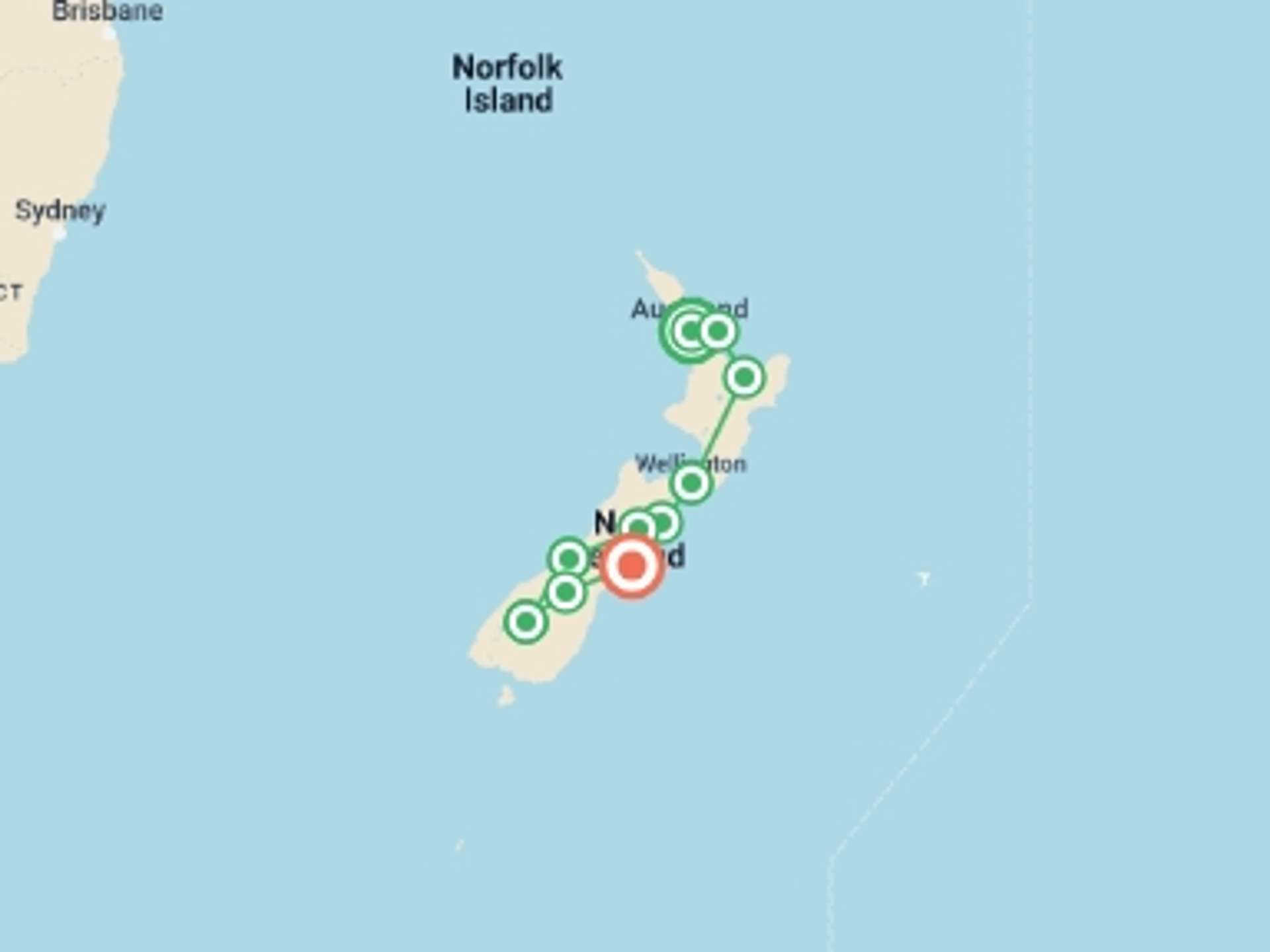 Oceania 15-Day tours