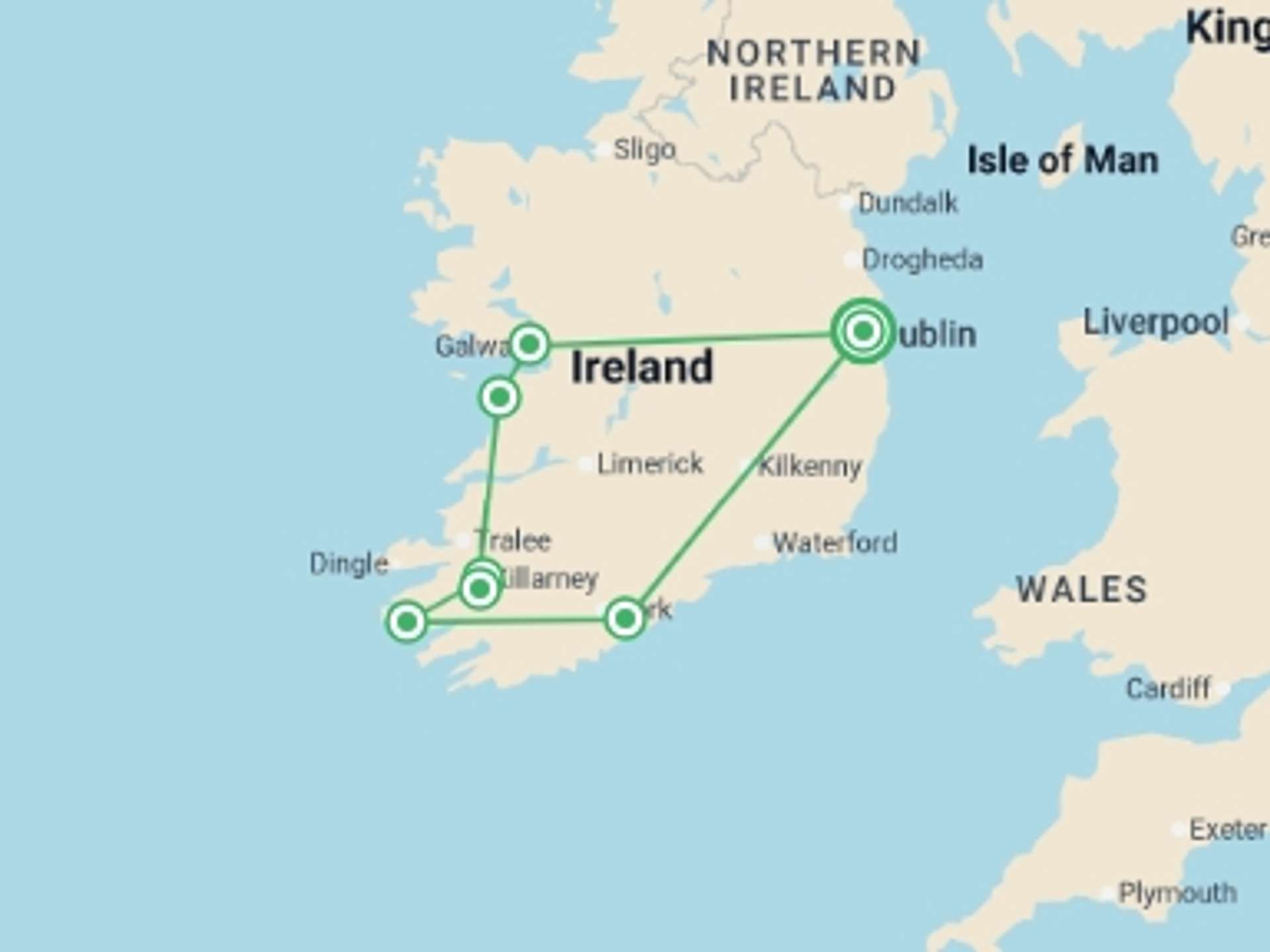 Dublin 7-Day tours